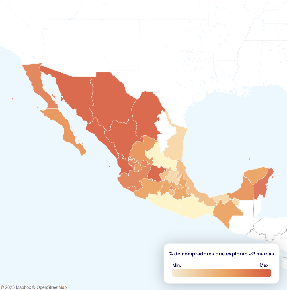 Mexico Heat Map, Targeting 